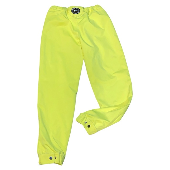 Marine Serre Yellow Moiré Radiation Neon Trouser Size M - Picture 2 of 7
